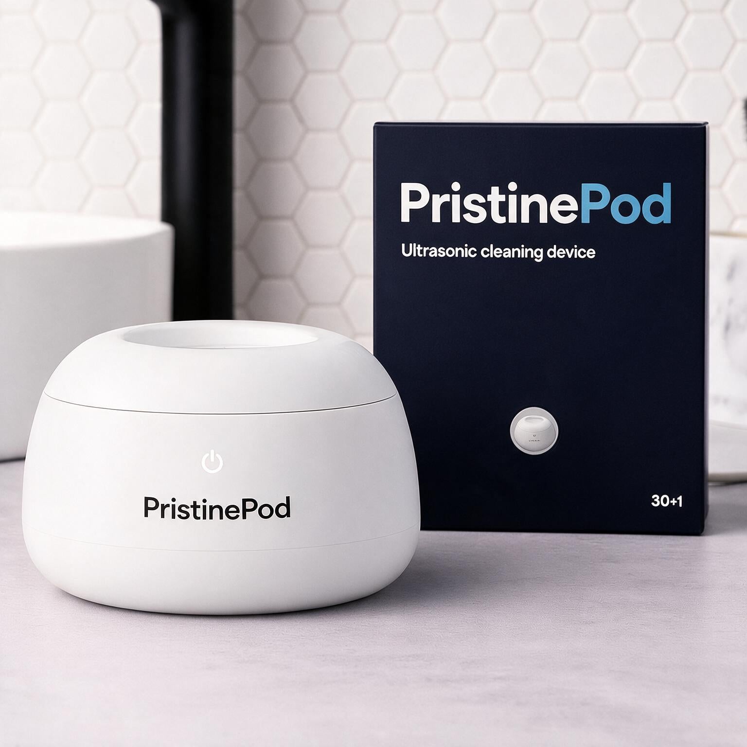 PristinePod packaging box shot